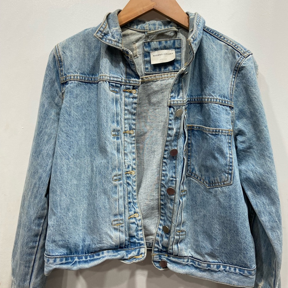 Modern citizen denim jacket. Size medium